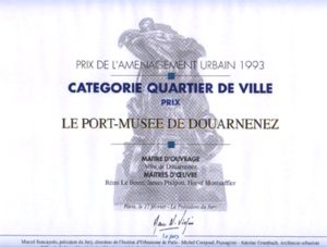 Prix de l'aménagement urbain 1993 du Moniteur, catégorie "quartier de ville" Hervé Montauffier, architecte et urbaniste (Cabinet Montauffier SAS)